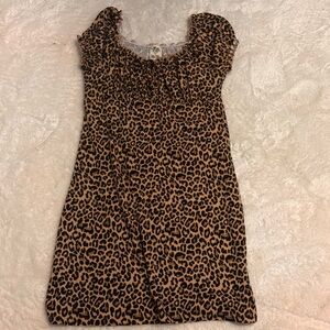 Leopard Print Dress